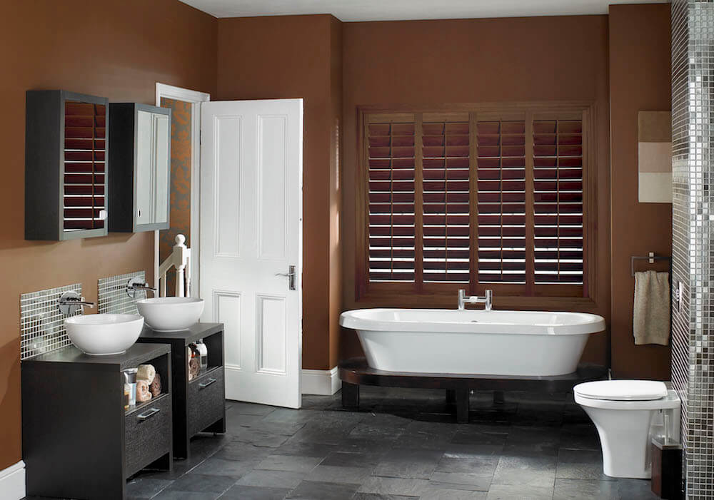 Real wood shutters installed in Spring TX